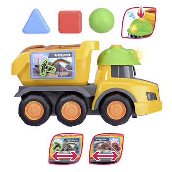 Самоскид Dickie Toys АВС Сортер Гаррі, звук, світло, 30 см (4115008) - Pampik - 3