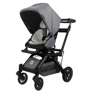 Прогулянкова коляска Orbit Baby G5 Melange Grey/Black - Pampik