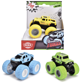 Машинка Dickie Toys Монстр-трак, 3 види, 8,5 см (3761002) - Pampik