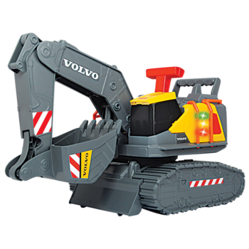 Экскаватор Dickie Toys Вольво Строительная сила, звук, свет, 30 см (3725012) - Pampik