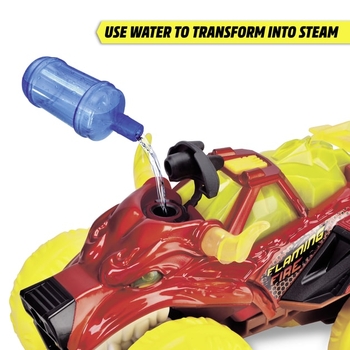 Машинка Dickie Toys Палаючий вогняний монстр, пар, звук, світло, 25 см (3754003) - Pampik - 5