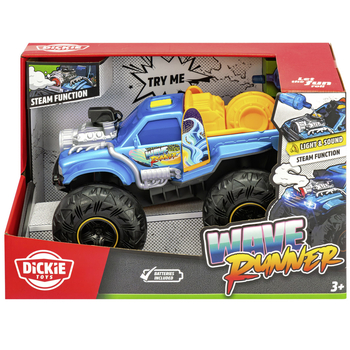Машинка Dickie Toys Бігун по хвилях, пар, звук, світло, 25 см (3764024) - Pampik - 2