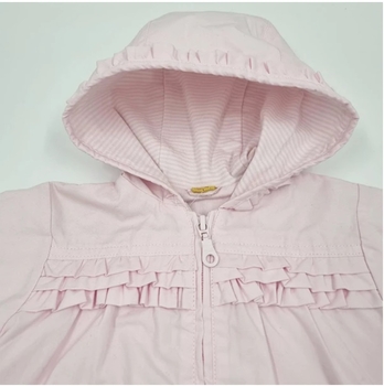 Куртка демісезонна Steiff, котон, 3 міс, рожевий (6312209/7450) - Pampik - 3