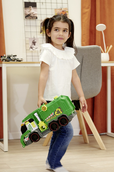 Функціональний автомобіль Dickie Toys Сміттєвоз з контейнером, звук, світло, 41 см (3307001) - Pampik - 12