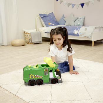 Функціональний автомобіль Dickie Toys Сміттєвоз з контейнером, звук, світло, 41 см (3307001) - Pampik - 14