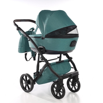 Універсальна коляска 2 в 1 Junama Space Waffle 03, зелений (J-SpW-03) - Pampik - 5