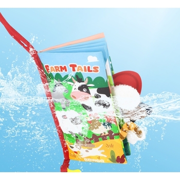 Дитяча розвиваюча текстильна книга Urmywo Ферма (WB02) - Pampik - 6