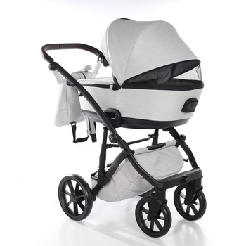 Універсальна коляска 2 в 1 Junama Space Waffle 01, сірий (J-SpW-01) - Pampik - 6