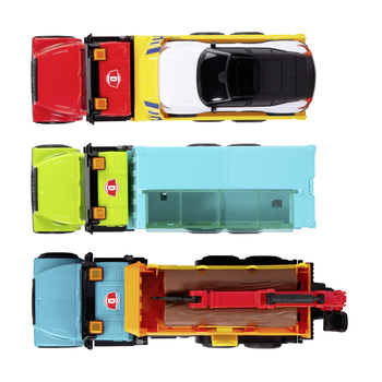 Вантажiвка Dickie Toys Вантажнi перевезення, 3 види, 23 см (3744018) - Pampik - 4