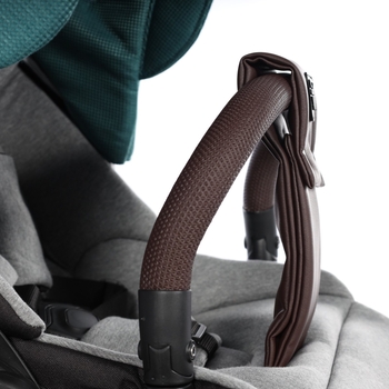 Універсальна коляска 2 в 1 Junama Space Waffle 03, зелений (J-SpW-03) - Pampik - 16