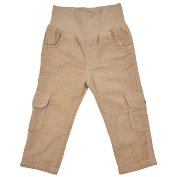 Брюки вельветовые Steiff, котон, 12-18 мес., песочный (6322604/8907) - Pampik