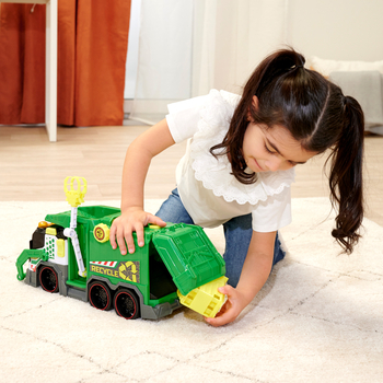 Функціональний автомобіль Dickie Toys Сміттєвоз з контейнером, звук, світло, 41 см (3307001) - Pampik - 8