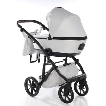 Універсальна коляска 2 в 1 Junama Space Waffle 01, сірий (J-SpW-01) - Pampik - 3