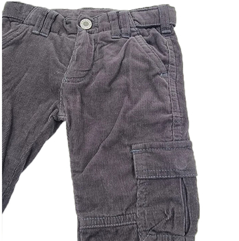 Брюки вельветовые Steiff, котон, 6-9 мес., темно-серый (6443614/11247) - Pampik - 3