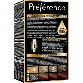 Стійка фарба для волосся L'Oreal Paris Preference 5.25 Antigua Icy Brown, 174 мл - Pampik - 2