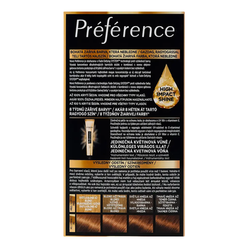 Стійка фарба для волосся L'Oreal Paris Preference 6.35 Havana Light Amber 174 мл - Pampik - 4