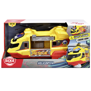 Функциональный вертолет Dickie Toys Служба спасения с носилками, звук, свет, 30 см (3306023) - Pampik - 8