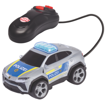 Поліцейська машина на дистанційному керуванні Dickie Toys Ламборгіні Урус, зі світлом, 13 см (3712023) - Pampik