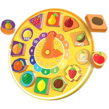 Дитячий розвиваючий тренажер Urmywo Годинник (2188-61) - Pampik