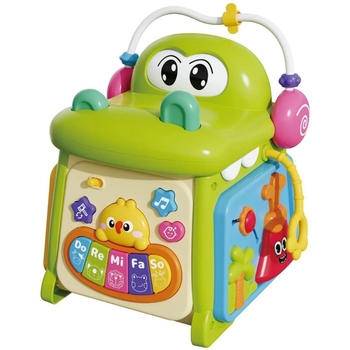 Дитячий розвиваючий музичний бізікуб Urmywo Крокодил (MSS-007) - Pampik