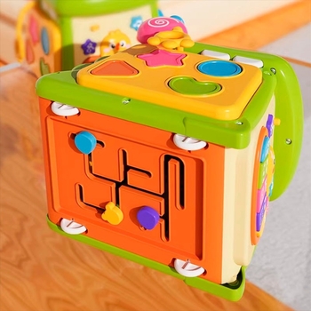 Дитячий розвиваючий музичний бізікуб Urmywo Крокодил (MSS-007) - Pampik - 7