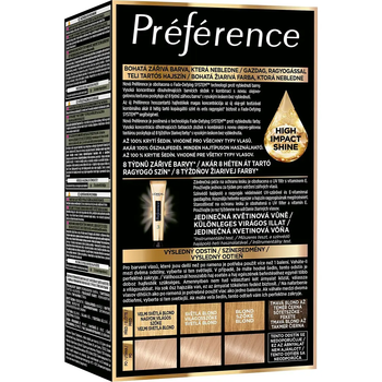 Стойкая краска для волос L'Oreal Paris Preference 9.1 Oslo Viking Ash Blonde 174 мл - Pampik - 2