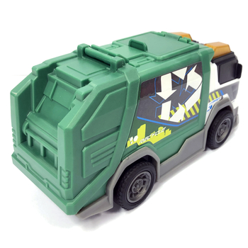 Сміттєвоз Dickie Toys Прибирач міста з відкривним контейнером, звук, світло, 15 см (3302029) - Pampik - 4