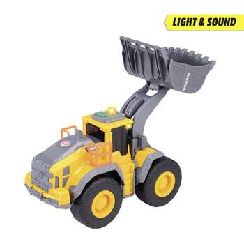 Навантажувач Dickie Toys Вольво, звук, світло, 23 см (3723006) - Pampik - 2