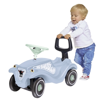 Машинка 2 в 1 Big для катання малюка, зі спинкою, блакитний (56145) - Pampik - 2