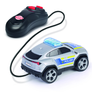 Поліцейська машина на дистанційному керуванні Dickie Toys Ламборгіні Урус, зі світлом, 13 см (3712023) - Pampik - 2