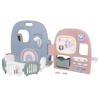 Ігровий набір Smoby Baby Care Дитячий центр 5 в 1 (240307) - Pampik
