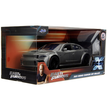 Машина металева Jada Форсаж Додж Чарджер (2021), 1:24, сірий (253203085) - Pampik - 14