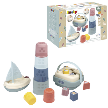 Ігровий набір для ванни Smoby Little Розваги (140104) - Pampik