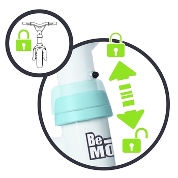 Трехколесный велосипед 3 в 1 Smoby Toys Би Муви Комфорт, голубой (740414) - Pampik - 14