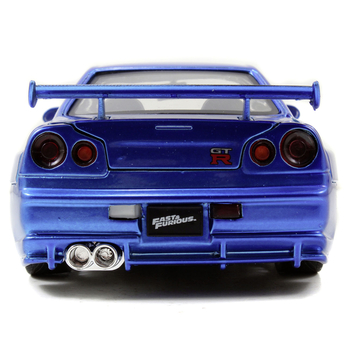 Машина металева Jаdа Форсаж Hiccaн Скайлайн (2002), 1:24, синій (253203045) - Pampik - 8