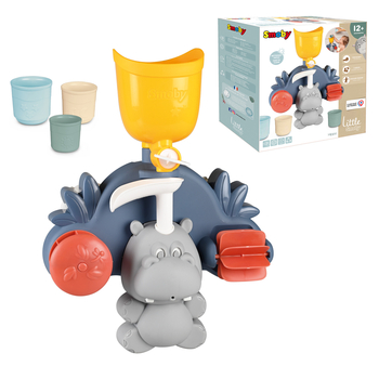 Іграшка для ванни Smoby Little Водяний млинок Бегемот (140405) - Pampik