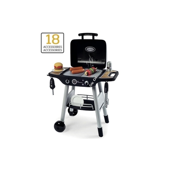 Игровой набор Smoby Барбекю-гриль на колесах, 18 аксессуаров (312001) - Pampik - 2
