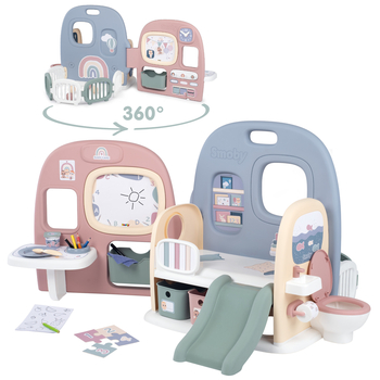 Ігровий набір Smoby Baby Care Дитячий центр 5 в 1 (240307) - Pampik - 5