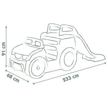 Игровой центр Smoby Life Автомобиль путешественника с горкой и песочницей (7600840207) - Pampik - 5