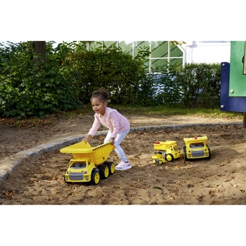 Самосвал Big Мега, желтый (54820) - Pampik - 4