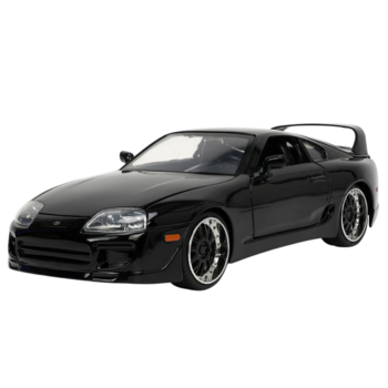 Машина металева Jada Форсаж Тойота Супра (1995), 1:24, чорний (253203077) - Pampik