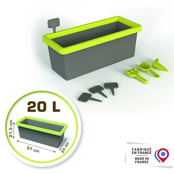 Кашпо для рослин Smoby з аксесуарами (810915) - Pampik - 2