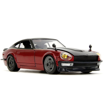 Машина металлическая Jada Форсаж Hиccaн Дaтcyн 240Z, 1:24, красный (253203090) - Pampik - 2