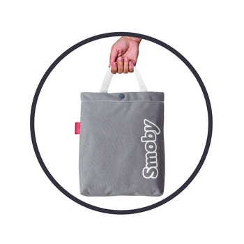 Трехколесный велосипед 3 в 1 Smoby Toys Би Муви Комфорт, голубой (740414) - Pampik - 12