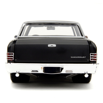 Машина металева Jada Форсаж Шевроле Ель Каміно (1967), 1:24, чорний (253203086) - Pampik - 7