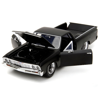 Машина металева Jada Форсаж Шевроле Ель Каміно (1967), 1:24, чорний (253203086) - Pampik - 10