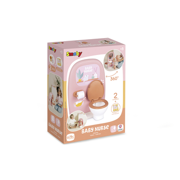 Ігровий набір Smoby Бебі Ньорс. Терракотова пудра. Ванна кімната (7600220500) - Pampik - 4