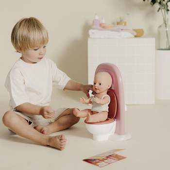 Ігровий набір Smoby Бебі Ньорс. Терракотова пудра. Ванна кімната (7600220500) - Pampik - 6