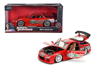 Машина металева Jаdа Форсаж Мазда RX-7 (1993), 1:24, червоний (253203033) - Pampik - 9