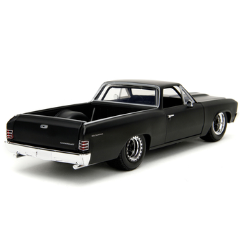 Машина металева Jada Форсаж Шевроле Ель Каміно (1967), 1:24, чорний (253203086) - Pampik - 4